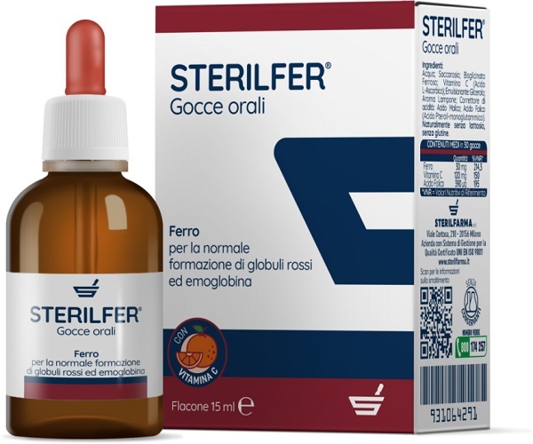 STERILFER GOCCE 15 ML - Farmacia Mastrangelo 
