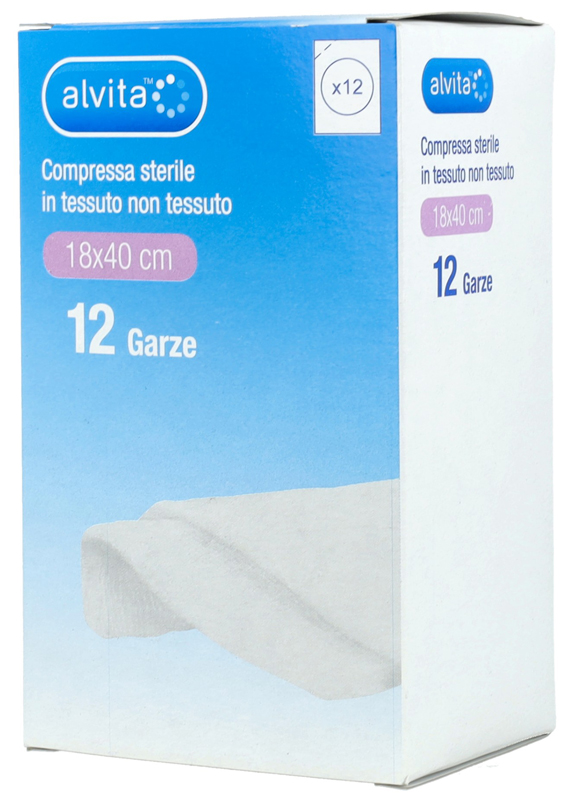 GARZA COMPRESSA TNT 18X40CM 12 PEZZI - Farmacia Mastrangelo 