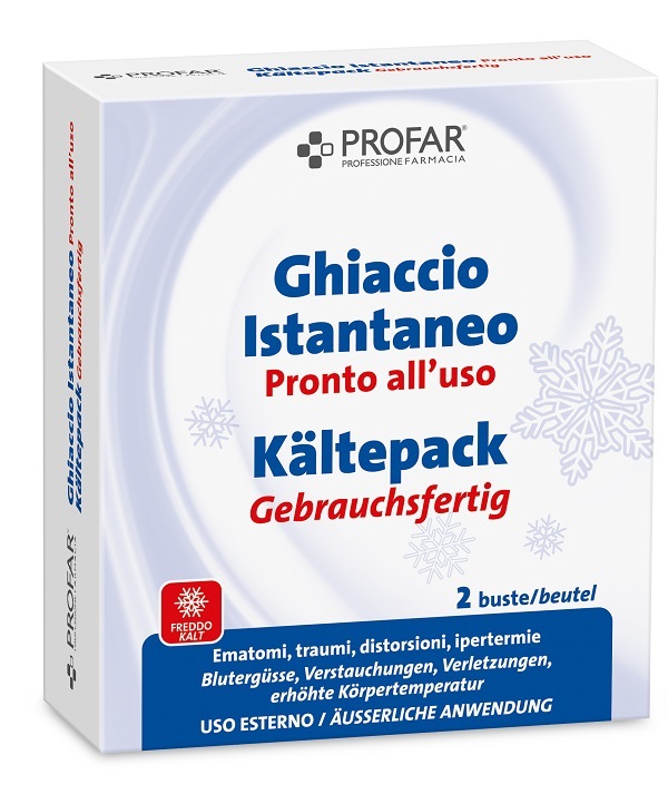 GHIACCIO ISTANTANEO 2 BUSTE PROFAR - Farmacia Mastrangelo 