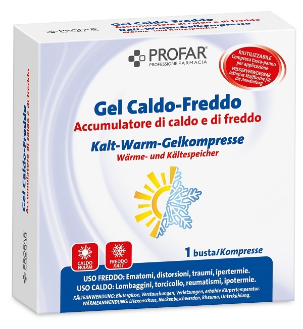 GEL CALDO-FREDDO 1 BUSTA 11X26,5 CM PROFAR - Farmacia Mastrangelo 
