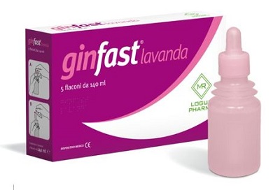 LAVANDA VAGINALE GINFAST CONFEZIONE DA 5 FLACONCINI DA 140ML - Farmacia Mastrangelo 