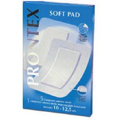 GARZA COMPRESSA PRONTEX SOFT PAD 10X12,5 6 PEZZI (5 TNT + 1 IMPERMEABILE AQUA PAD) - Farmacia Mastrangelo 
