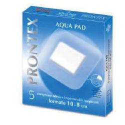 GARZA COMPRESSA PRONTEX AQUA PAD 10X8CM 5 PEZZI - Farmacia Mastrangelo 