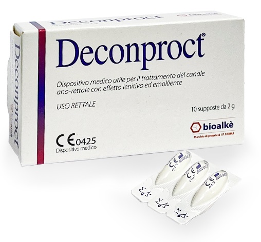 DECONPROCT SUPPOSTE 10 PEZZI - Farmacia Mastrangelo 