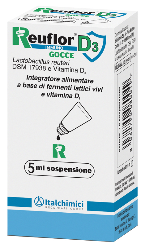 REUFLOR D3 GOCCE 5 ML - Farmacia Mastrangelo 