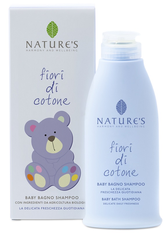 NATURE'S FIORI DI COTONE BABY BAGNO SHAMPOO 150 ML - Farmacia Mastrangelo 