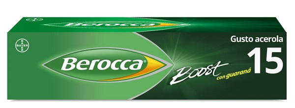 BEROCCA BOOST EFFERVESCENTE 15 COMPRESSE - Farmacia Mastrangelo 