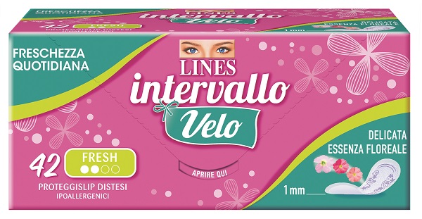 LINES INTERVALLO VELO FIORI E AGRUMI 42 PEZZI COUPON - Farmacia Mastrangelo 