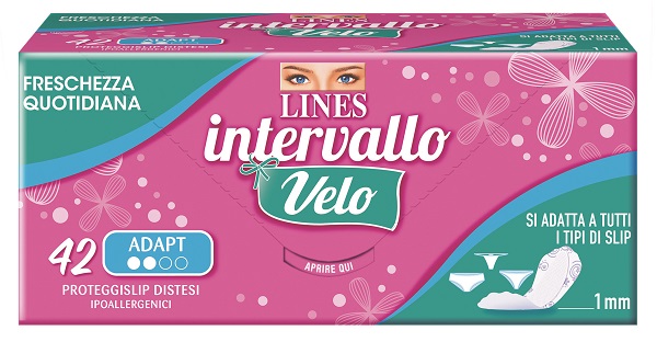 LINES INTERVALLO VELO ADAPT 42 PEZZI COUPON - Farmacia Mastrangelo 