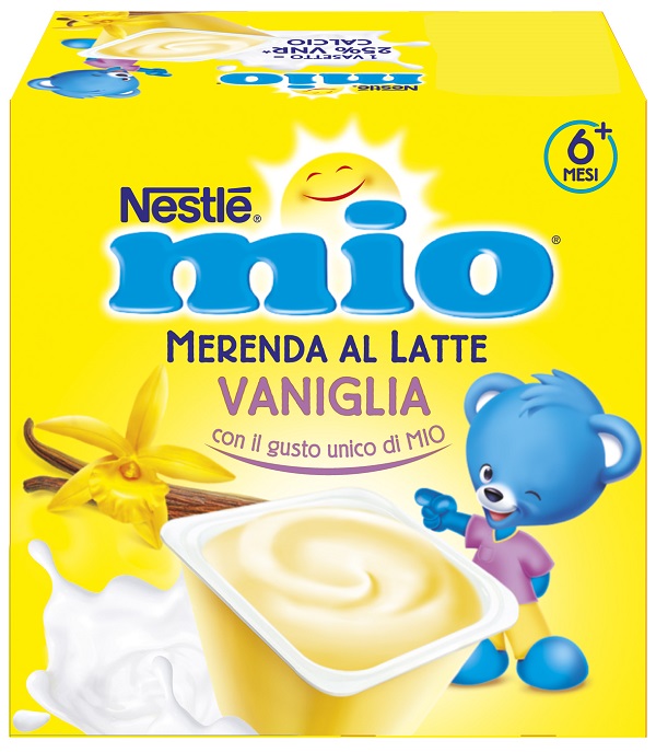 MIO MERENDA VANIGLIA 4 X 100 G - Farmacia Mastrangelo 
