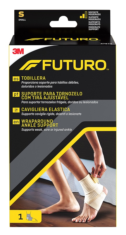 CAVIGLIERA ELASTICA FUTURO MEDIUM DIMENSIONE 20,5/23CM - Farmacia Mastrangelo 