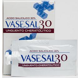VASESAL 30 6 BUSTINE UNGUENTO CHERATOLITICO - Farmacia Mastrangelo 