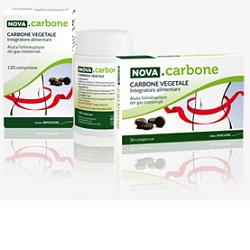 NOVA CARBONE VEGETALE 120 COMPRESSE - Farmacia Mastrangelo 