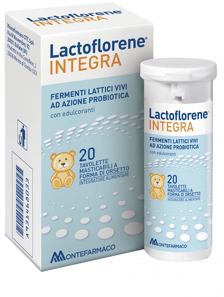 LACTOFLORENE INTEGRA 20 TAVOLETTE - Farmacia Mastrangelo 
