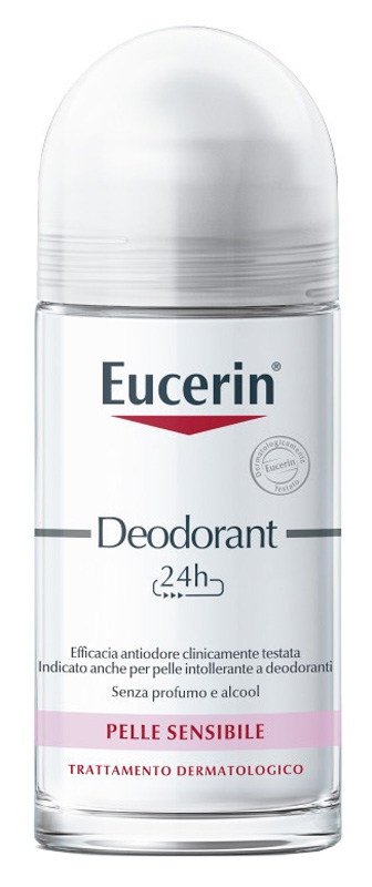 EUCERIN DEODORANTE ROLL-ON PELLI SENSIBILI 50 ML - Farmacia Mastrangelo 
