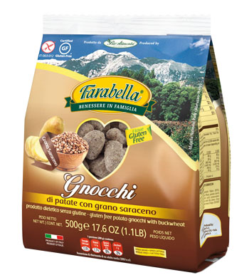 FARABELLA GNOCCHI DI PATATE AL GRANO SARACENO 500 G - Farmacia Mastrangelo 