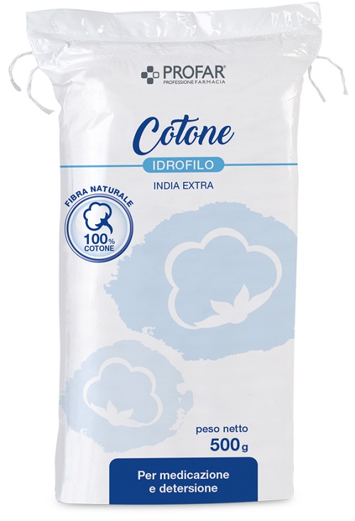 COTONE IDROFILO PROFAR INDIA EXTRA 500 G - Farmacia Mastrangelo 