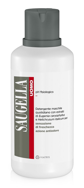 SAUGELLA UOMO PH FISIOLOGICO DETERGENTE MASCHILE 500 ML - Farmacia Mastrangelo 