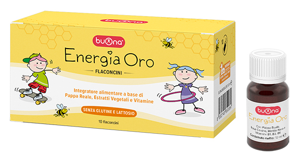 BUONA ENERGIA ORO 10 FLACONCINI DA 10 ML - Farmacia Mastrangelo 