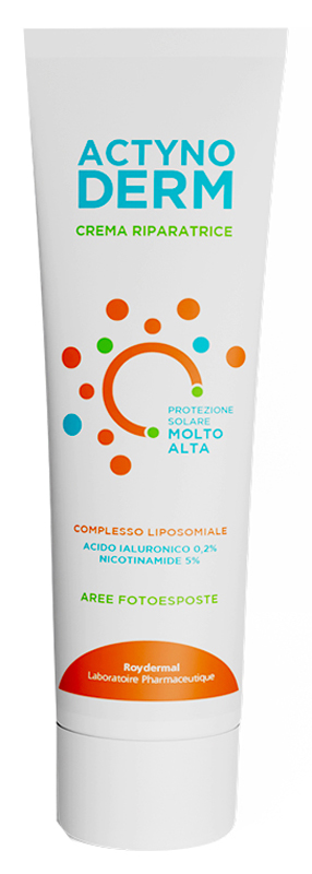 ACTYNODERM CREMA RIPARATRICE AREE FOTOESPOSTE PROTEZIONE SOLARE MOLTO ALTA 30 ML - Farmacia Mastrangelo 