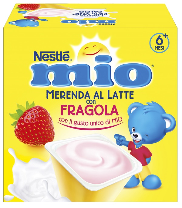 MIO MERENDA FRAGOLA 4 X 100 G - Farmacia Mastrangelo 