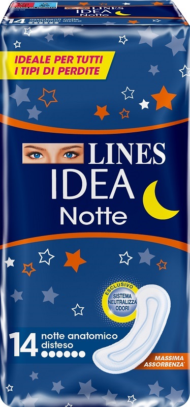 LINES IDEA NOTTE SENZA ALI 14 PEZZI - Farmacia Mastrangelo 