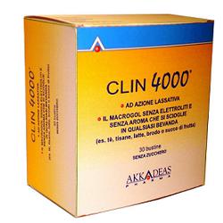 CLIN 4000 LASSATIVO 30 BUSTINE MONOUSO 10 G SENZA ZUCCHERO - Farmacia Mastrangelo 