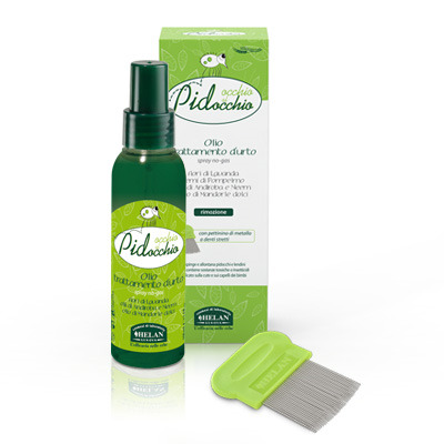 HELAN OCCHIO AL PIDOCCHIO OLIO SPRAY 100 ML + PETTININO - Farmacia Mastrangelo 