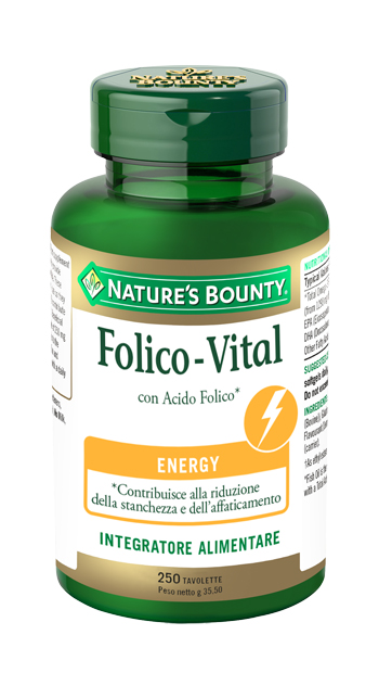 FOLICO VITAL 250 TAVOLETTE - Farmacia Mastrangelo 