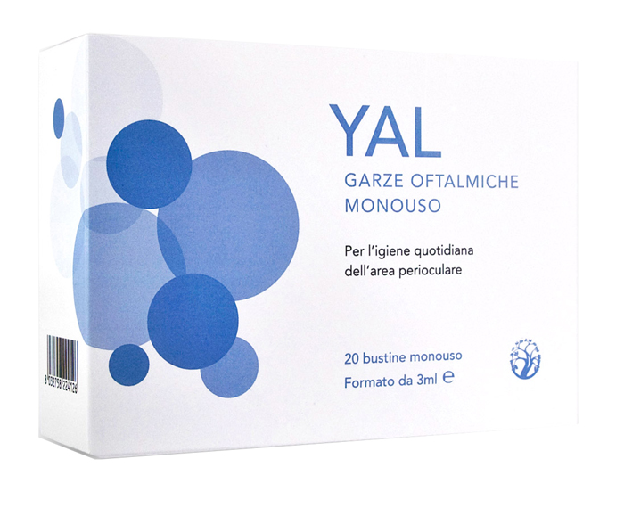 SALVIETTINE OCULARI YAL 20 PEZZI - Farmacia Mastrangelo 