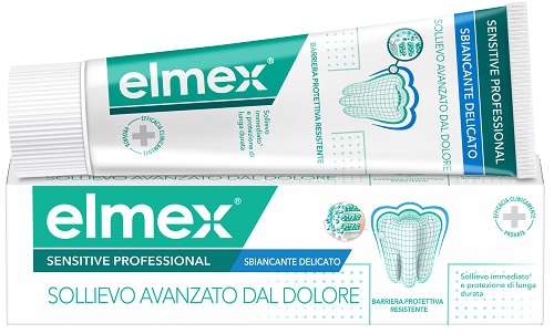 ELMEX SENSITIVE PROFESSIONAL WHITENING DENTIFRICIO 75 ML - Farmacia Mastrangelo 
