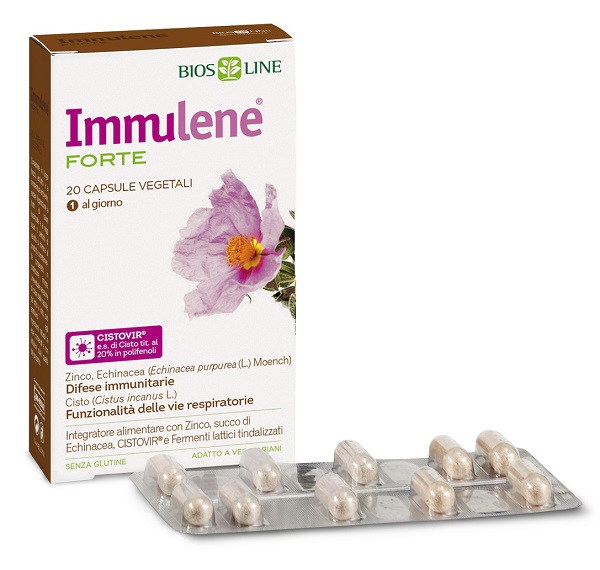 BIOSLINE IMMULENE FORTE 20 CAPSULE - Farmacia Mastrangelo 