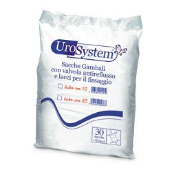 SACCA DI DRENAGGIO DA GAMBA PER INCONTINENZA UROSYSTEM TUBO 10 CM 30 PEZZI - Farmacia Mastrangelo 