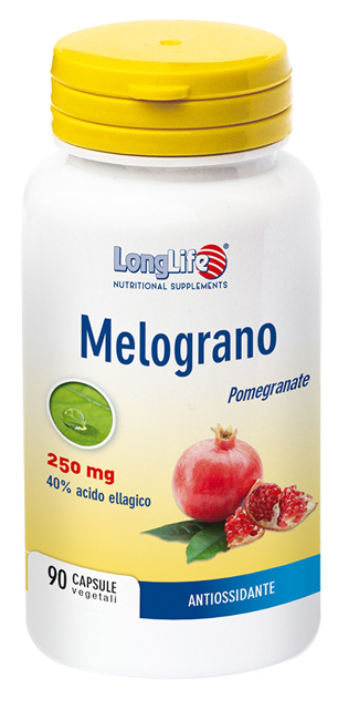 LONGLIFE MELOGRANO 40% 90 CAPSULE VEGETALI - Farmacia Mastrangelo 