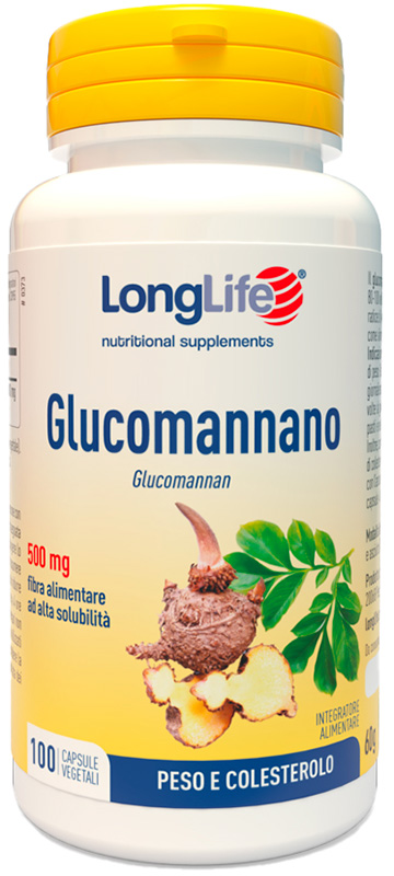 LONGLIFE GLUCOMANNANO 100 CAPSULE VEGETALI - Farmacia Mastrangelo 