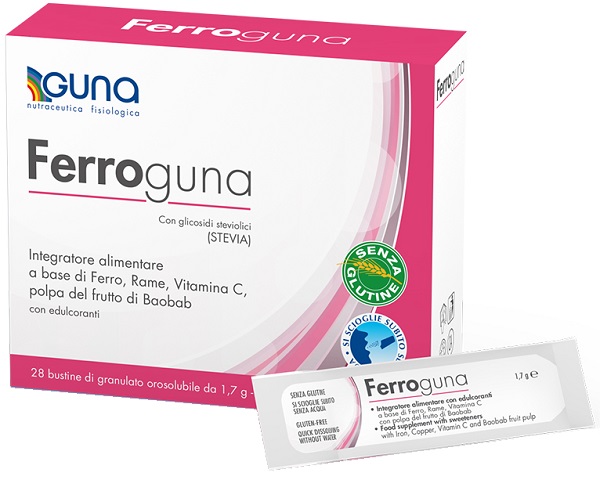 FERROGUNA 28 BUSTINE - Farmacia Mastrangelo 