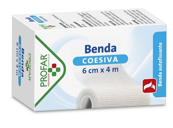 BENDA COESIVA CM 6X4 M PROFAR - Farmacia Mastrangelo 