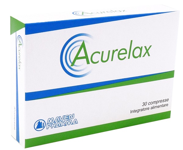 ACURELAX INTEGRATORE ALIMENTARE 30 COMPRESSE - Farmacia Mastrangelo 
