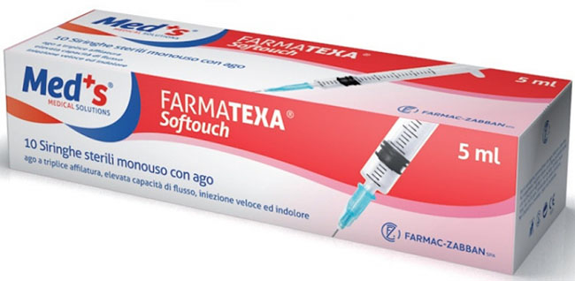 SIRINGA MEDS 5 ML 14 GAUGE 10 PEZZI - Farmacia Mastrangelo 