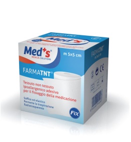CEROTTO MEDS FARMATESSUTO NON TESSUTO TESSUTO NON TESSUTO FIX IPOALLERGENICO ADESIVO 250X5 CM - Farmacia Mastrangelo 