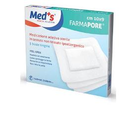 MEDICAZIONE ADESIVA MEDS 10X9 CM 5 PEZZI - Farmacia Mastrangelo 