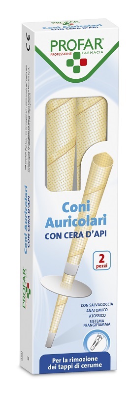 CONI AURICOLARI 2 PEZZI PROFAR - Farmacia Mastrangelo 