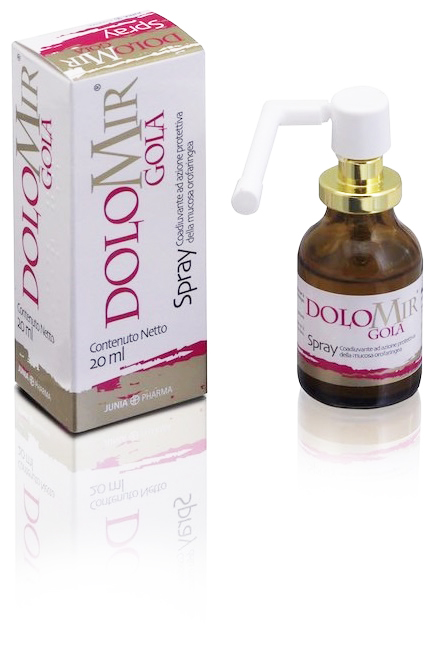 DOLOMIR GOLA SPRAY FLACONE 20 ML - Farmacia Mastrangelo 