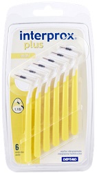 INTERPROX PLUS MINI GIALLO 6 PEZZI - Farmacia Mastrangelo 