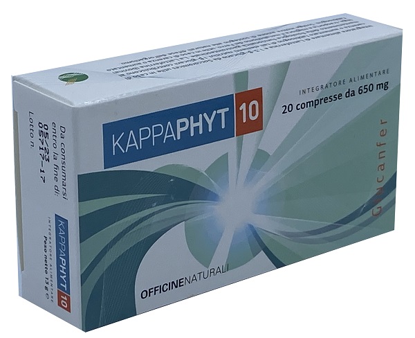 KAPPAPHYT 10 20 COMPRESSE DA 650 MG - Farmacia Mastrangelo 