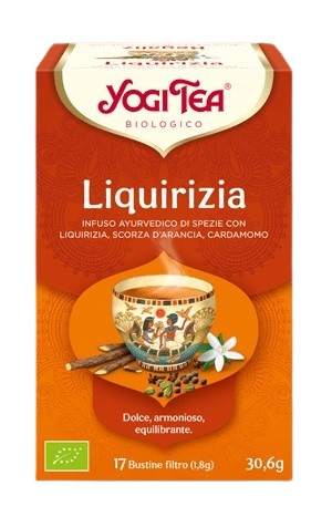 YOGI TEA LIQUIRIZIA BIO 30,6 G - Farmacia Mastrangelo 