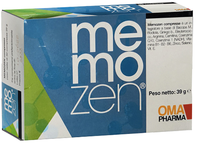 MEMOZEN 30 COMPRESSE 39 G - Farmacia Mastrangelo 