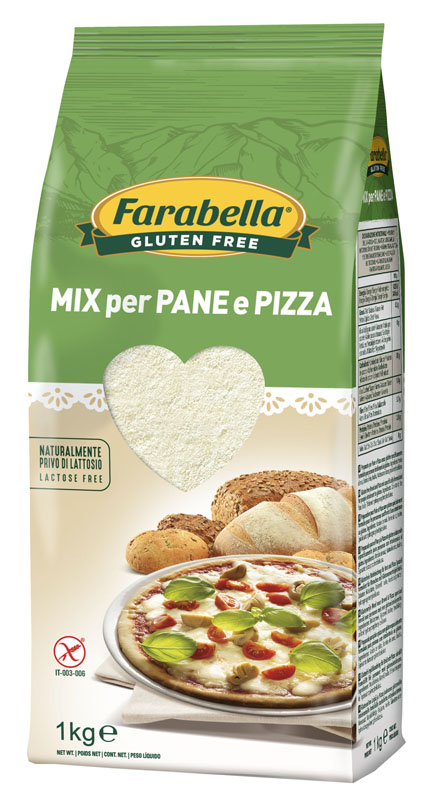 FARABELLA FARINA PREPARATO PANE/PIZZA 1 KG - Farmacia Mastrangelo 