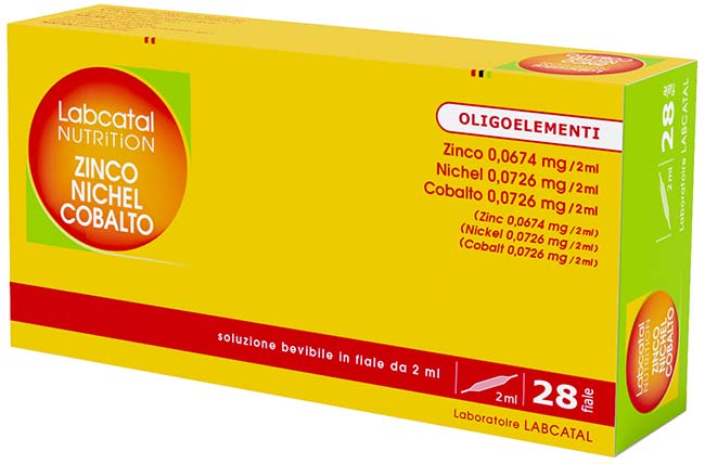 LABCATAL NUTRITION ZINCO/NICHEL/COBALTO 28 FIALE 2 ML - Farmacia Mastrangelo 