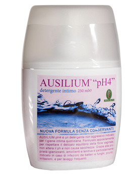 AUSILIUM PH4 DETERGENTE INTIMO 250 ML - Farmacia Mastrangelo 